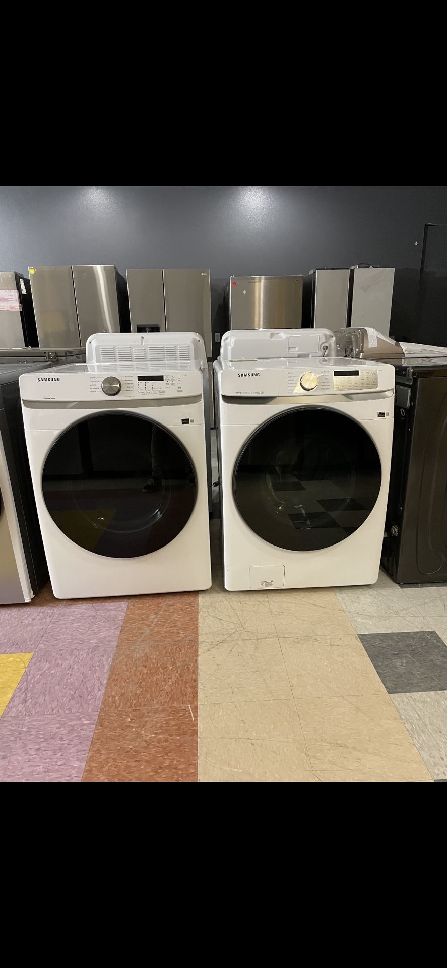 Samsung  Front Load Washer With Dryer 
