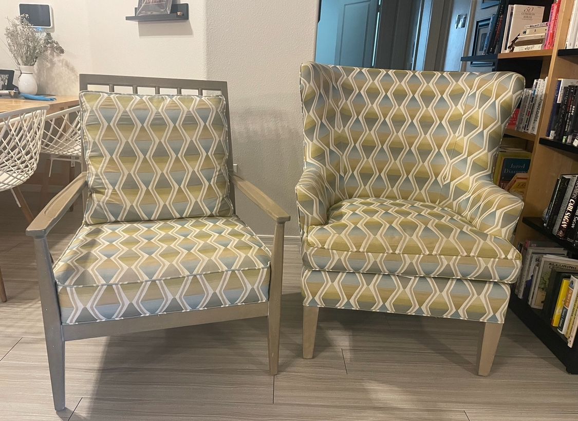 2 Upolstered Chairs