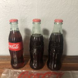 Vintage Unopened Coca Cola Bottles