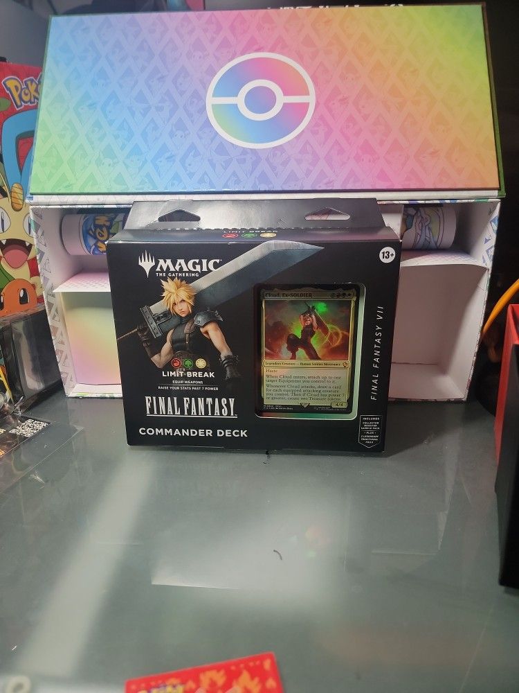 Final Fantasy Magic The Gathering Commander Deck Limit Break Cloud Ex Soldier