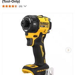 DEWALT ATOMIC 20V MAX Cordless Brushless Compact 1/4 in. Impact Driver (Tool Only