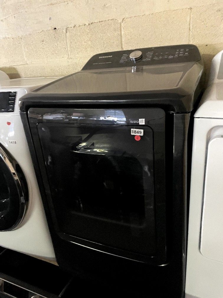 SAMSUNG 27” FREE STANDING DRYER BLACK $350