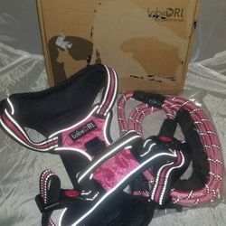 Tobedri Dog Harness Set .. NEW
