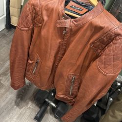 Dolce And Gabbana Leather Jacket