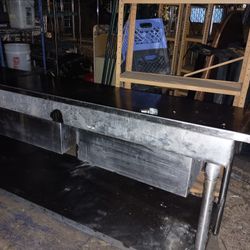 Stainless Table. 