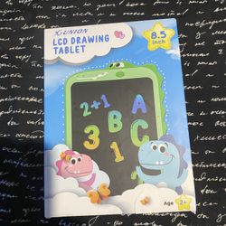 LCD Writing Tablet Doodle Board 8.5inch Colorful Drawing Pad for Kids Toys Gift For 3 4 5 6 Year Old Girls Boys Doesn’t Come Pen 