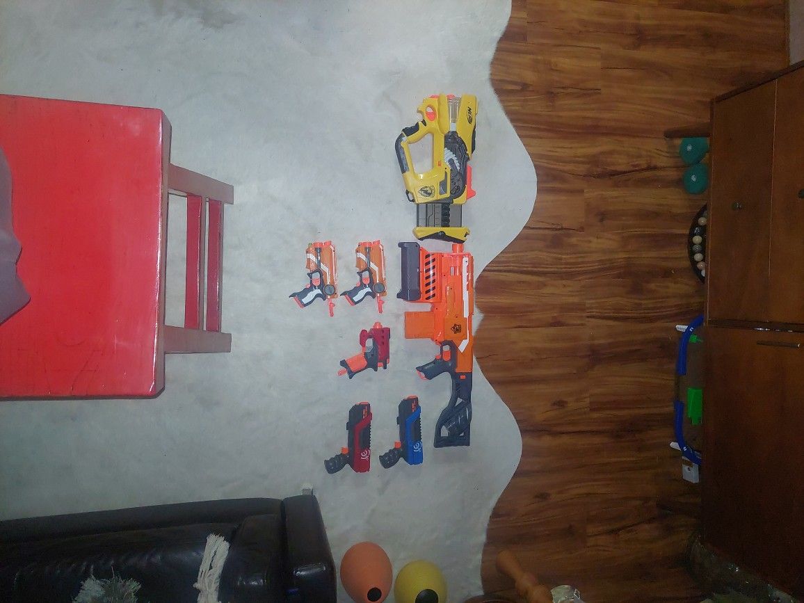 nerf guns
