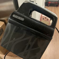 Black Decker Hand Mixer
