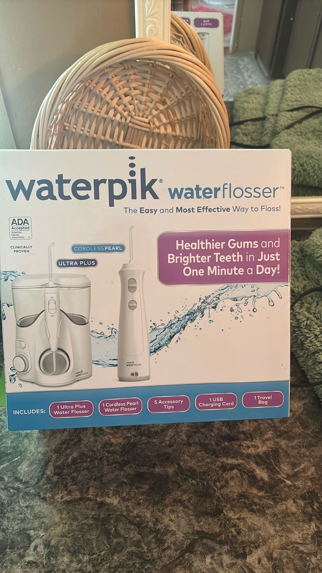Brand New Waterpik Brand Water Flosser