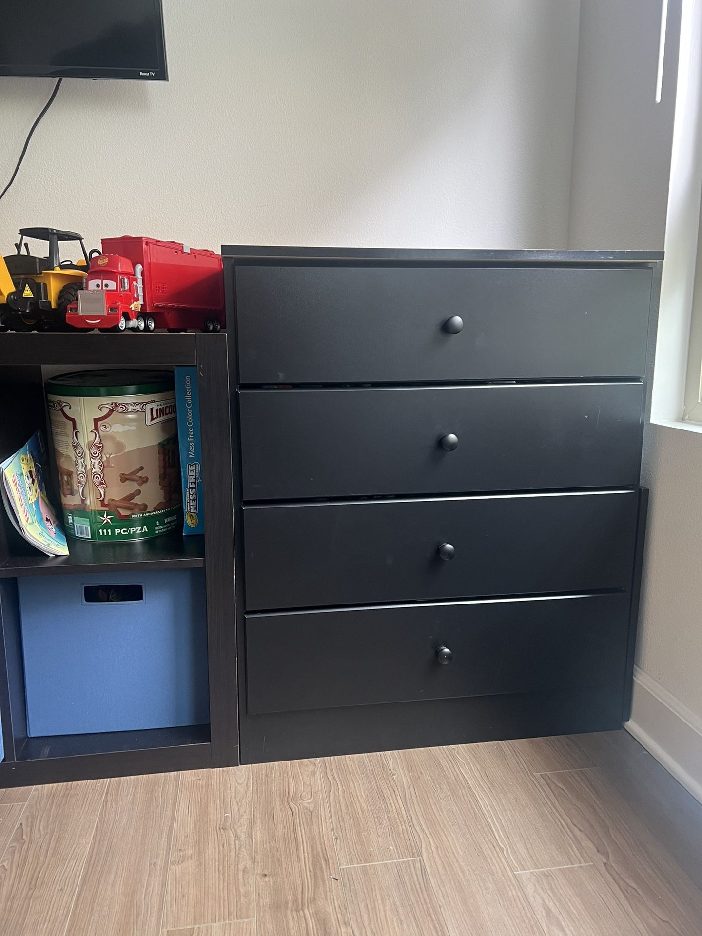 Kids 4 Drawer Dresser 