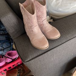 Pink Toddler Boots