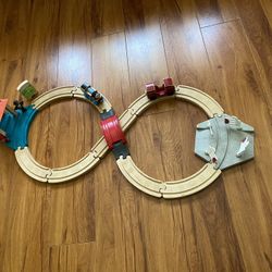 thomas and friends train set wooden railway set