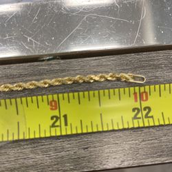 10k Yellow Gold Rope Chain
