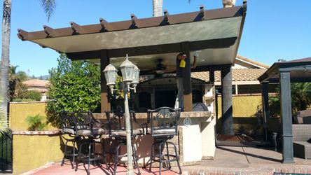 free standing patio
