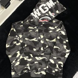 Bape”City Camo”Full Zip Hoodie|Size M|BNWT🏷️