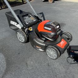 Brand New Echo EForce 56V Self Propelled Mower w/21” Deck. New 2.5 ah Battery And Charger.