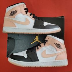 Jordan 1 Mid Crimson Tint