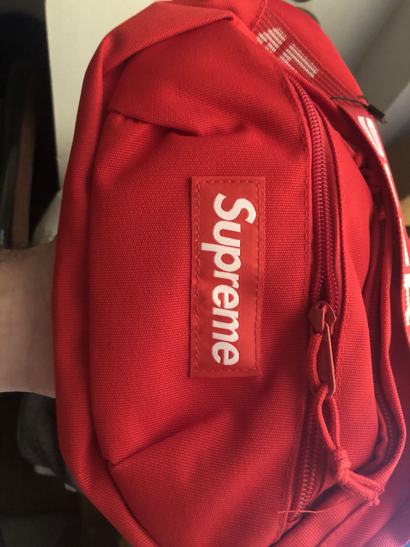 100+Authentic+2018+Supreme+Waist+Bag+Fw18+Red+Fanny+Pack for sale online