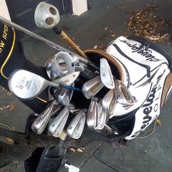 Cleveland Golf Bag And Other Goodies 