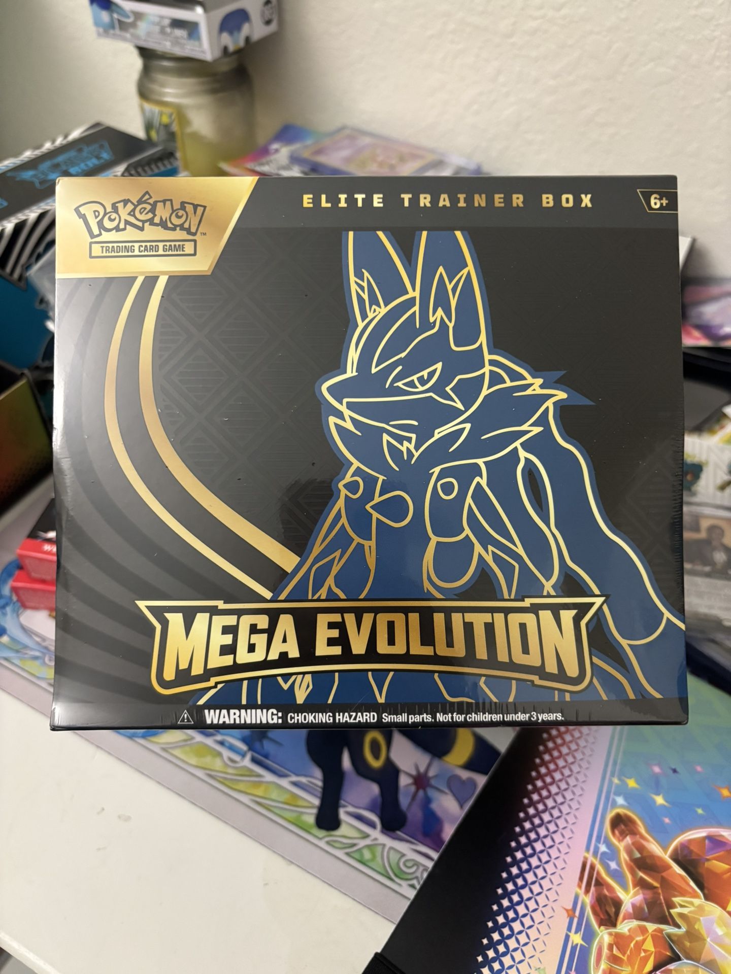 Pokemon Mega Evolution ETB (Lucario and Gardevoir)