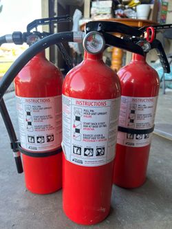 Fire extinguishers