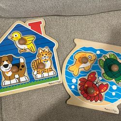 Melissa And Dog Toddler Puzzles
