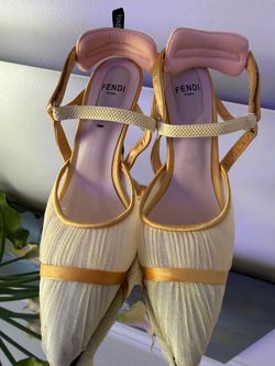 Fendi Roma Strappy Heels
