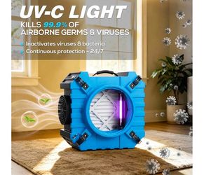 800CFM HEPA Air Scrubber