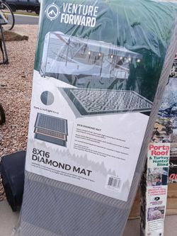 Venture Forward 8x16 Diamond Outdoor Mat