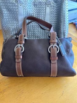 Coach Brown, leather shoulder tote bag Coach Brown, leather shoulder tote bag