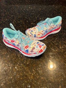ASICS, Brooks, Nike. Woman’s shoes.