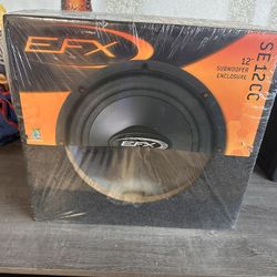 Brand New 12” Subwoofer Box 