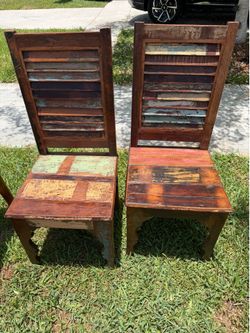 FREE Rustic Table and 2 Chairs