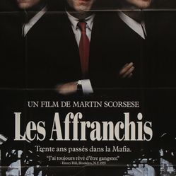 Goodfellas Original Movie Theatre Poster