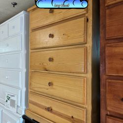 Pinewood Natural Chest Dresser New Cajonera Comoda 