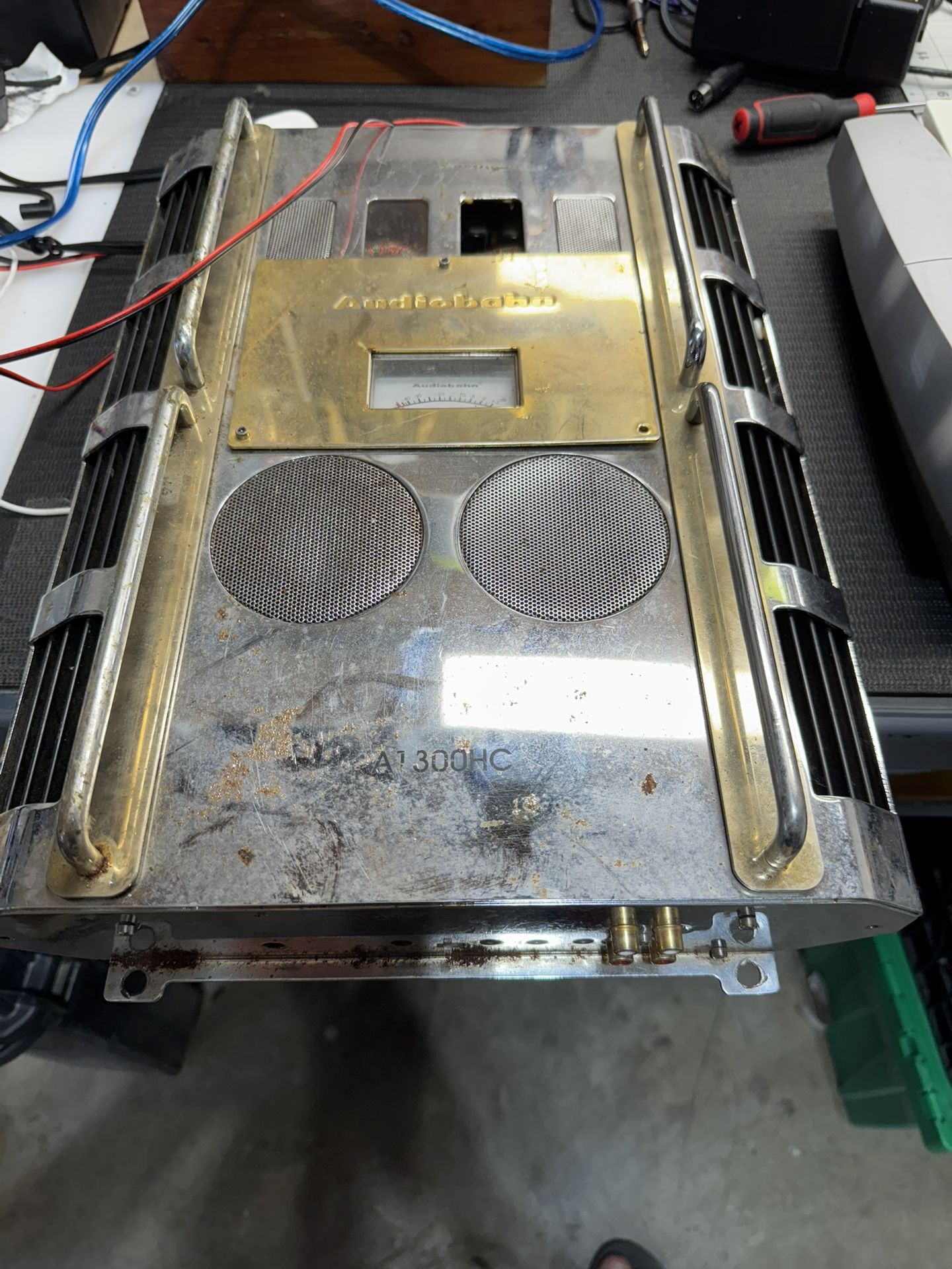 Old School AudioBahn Car Amp!