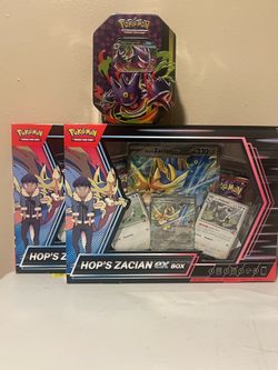 Hop's Zacian ex Box