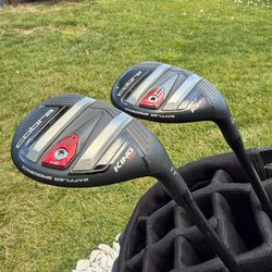 Cobra King F9 Hybrids 17° & 19° – KBS Prototype Shaft