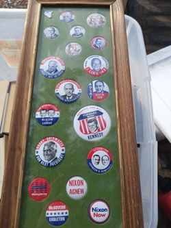 Vintage Presidential Candidate Buttons