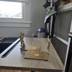 1930 Brass Disney Donald Book Ends