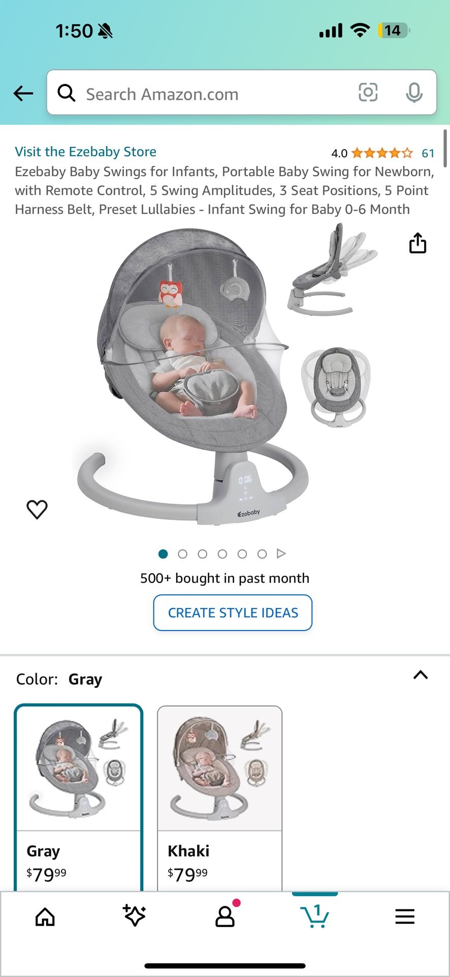 baby swing brand new - $40