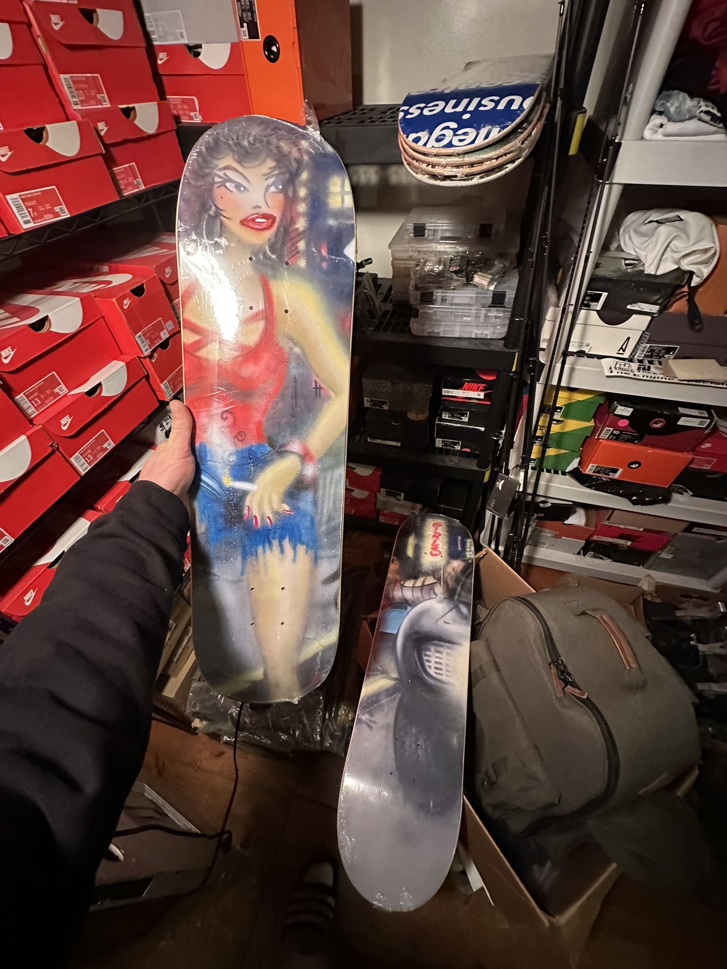 Supreme Lady Pink #1 Skateboard Deck Brand New