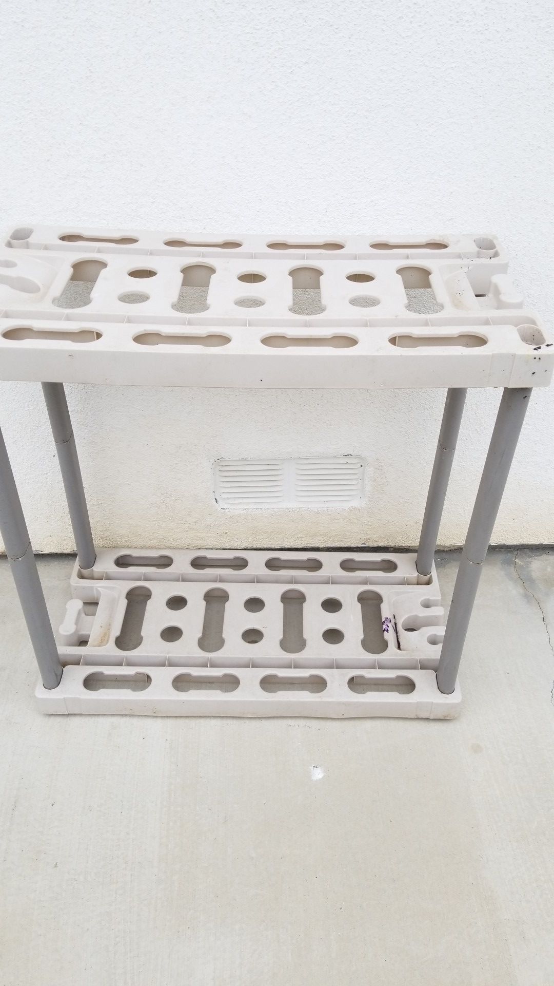 Sterilite Garden tool rack organizer