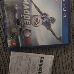 Like New Playstation For Nfl Game With Paperwork Only $25