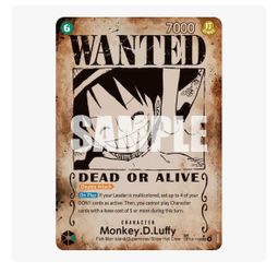 Luffy Wanted SP