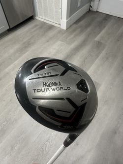 HONMA Tour World TW737 Golf Driver 10.5* w/DEUS Matrix 50 S Graphite Shaft - Made in Japan (EUC) 