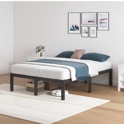 Platform Full Size Bed Frame