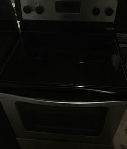 Whirlpool stainless range/ 90 day warranty/ delivery and installation are available