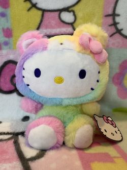 Hello Kitty Rainbow Plush