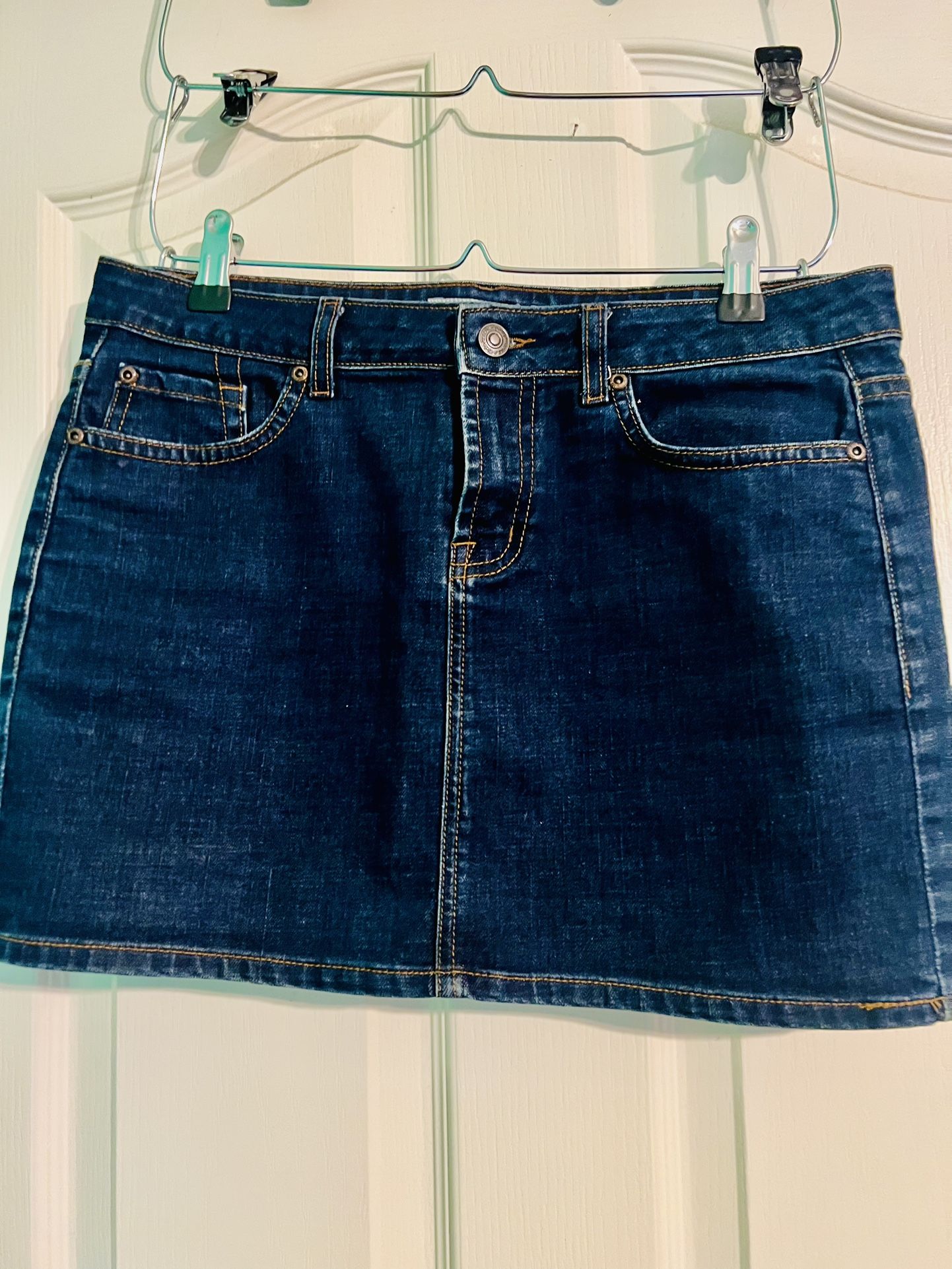 Short Denim Skirt 